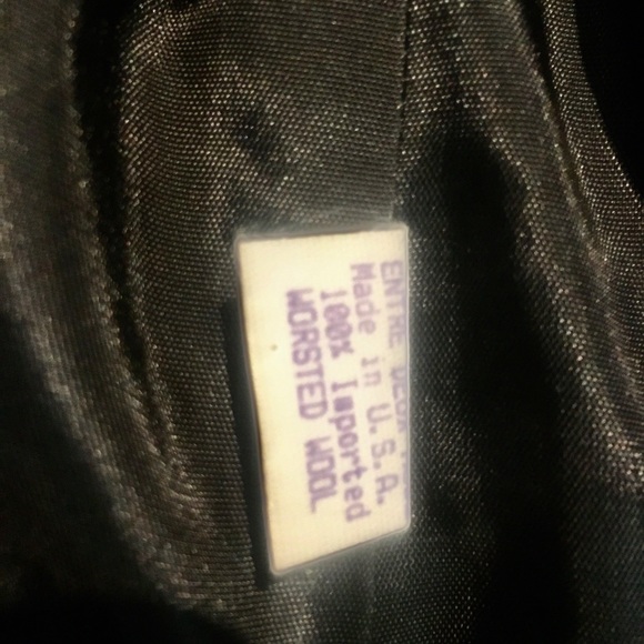 Entre Deux - worsted wool Retro Blazer - Picture 4 of 4